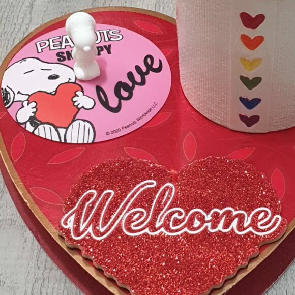 Snoopy 3D Silicon Pink Love Lid Cover for Mug Cup Kitchen Essential Accessory - Picture 2 of 2